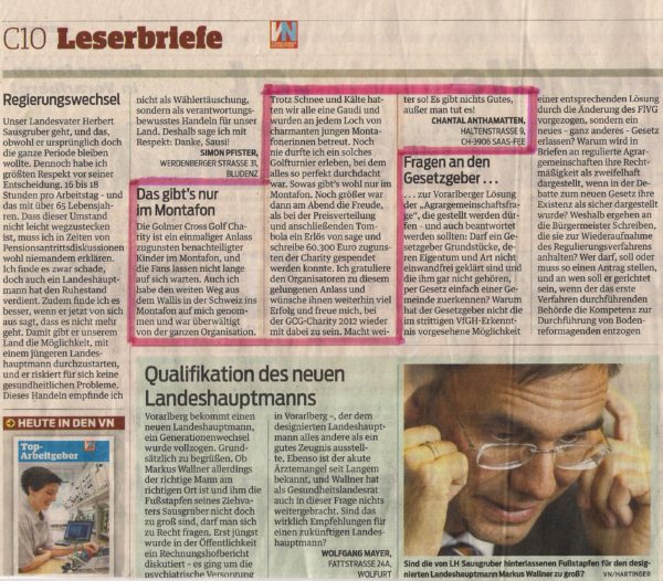 VN Leserbrief